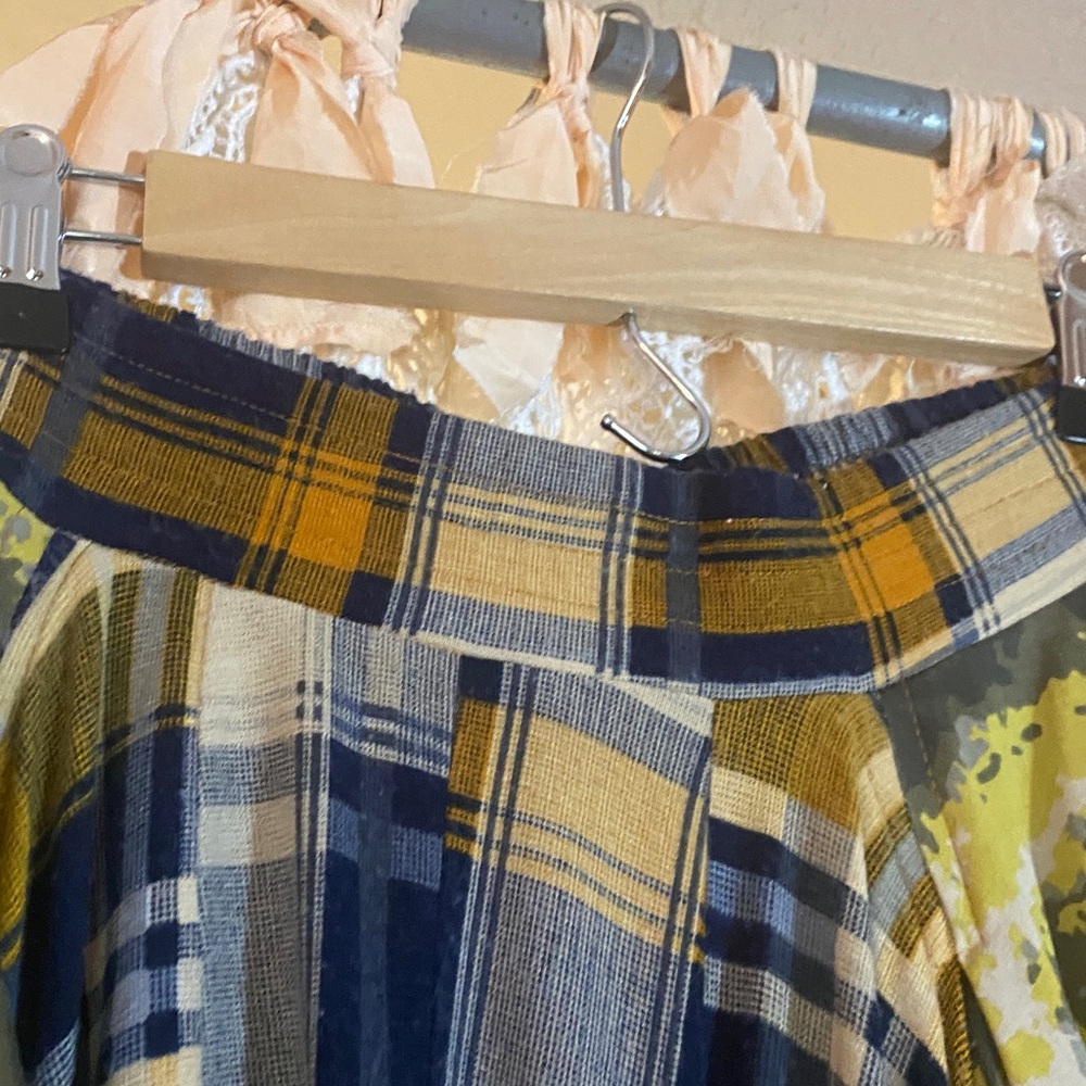 TOV Plaid Multicolor Women's Skirt - Picture 4 of 13